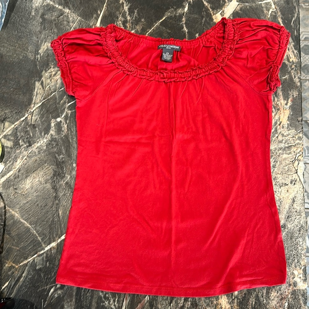 Chelsea and Theodore blouse. Size S.